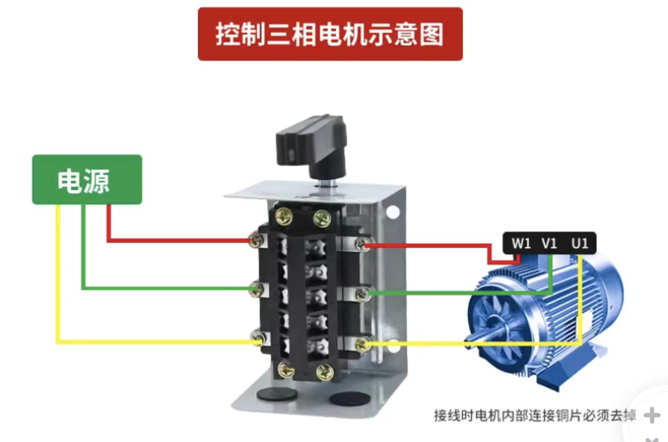 كيفية عكس محرك كهربائي ثلاثي الأطوار