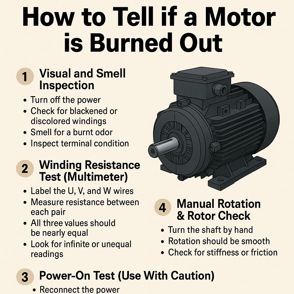 How to Tell If a Motor Is Burned Out: A Practical Guide
